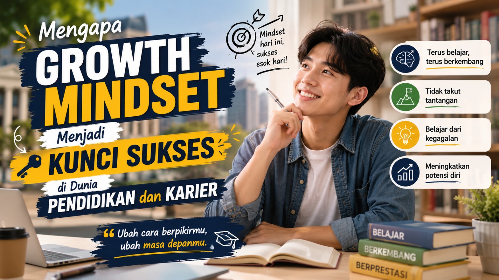Mengapa Growth Mindset Menjadi Kunci Sukses di Dunia Pendidikan dan Karier