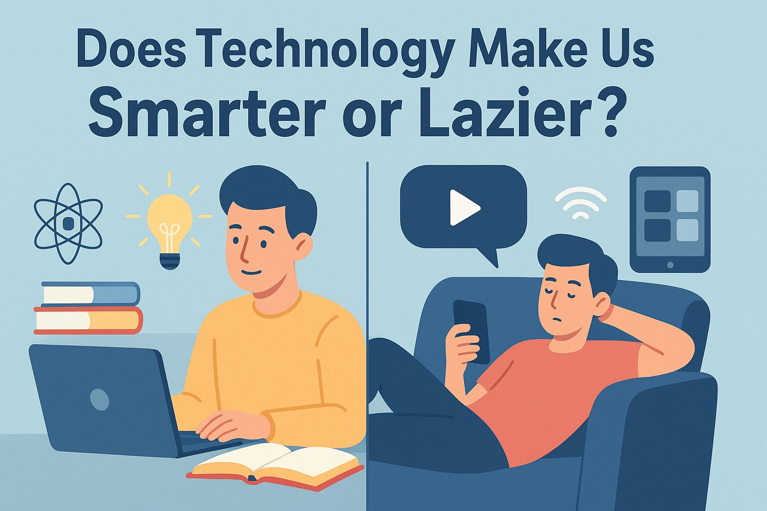 Does technology make us smarter or lazier?