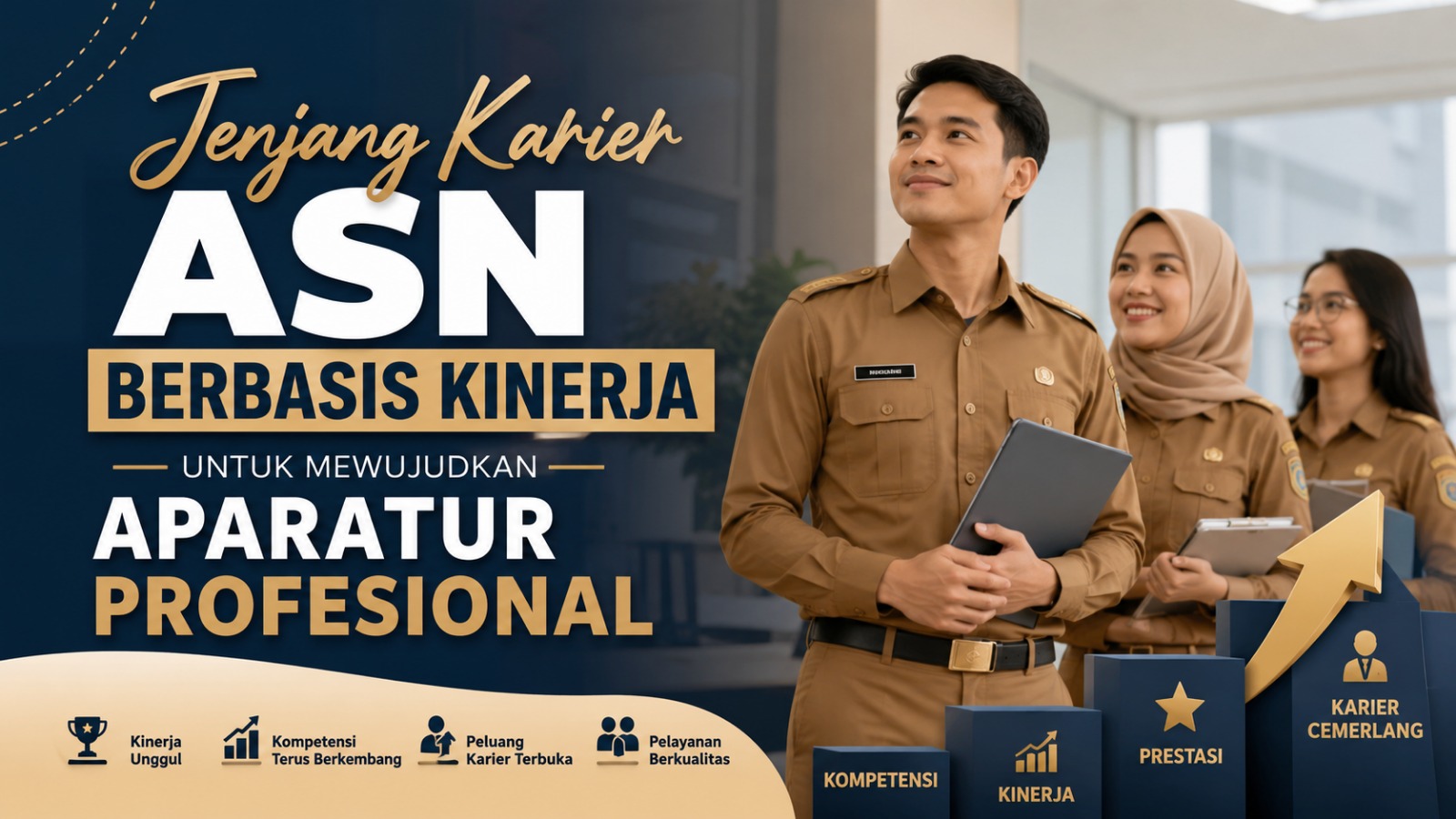 Jenjang Karier ASN Berbasis Kinerja untuk Mewujudkan Aparatur Profesional