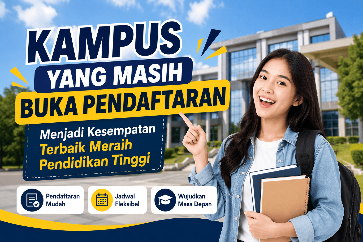 Kampus yang Masih Buka Pendaftaran Menjadi Kesempatan Terbaik Meraih Pendidikan Tinggi