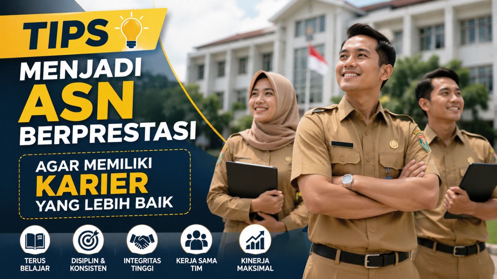 Tips Menjadi ASN Berprestasi agar Memiliki Karier yang Lebih Baik