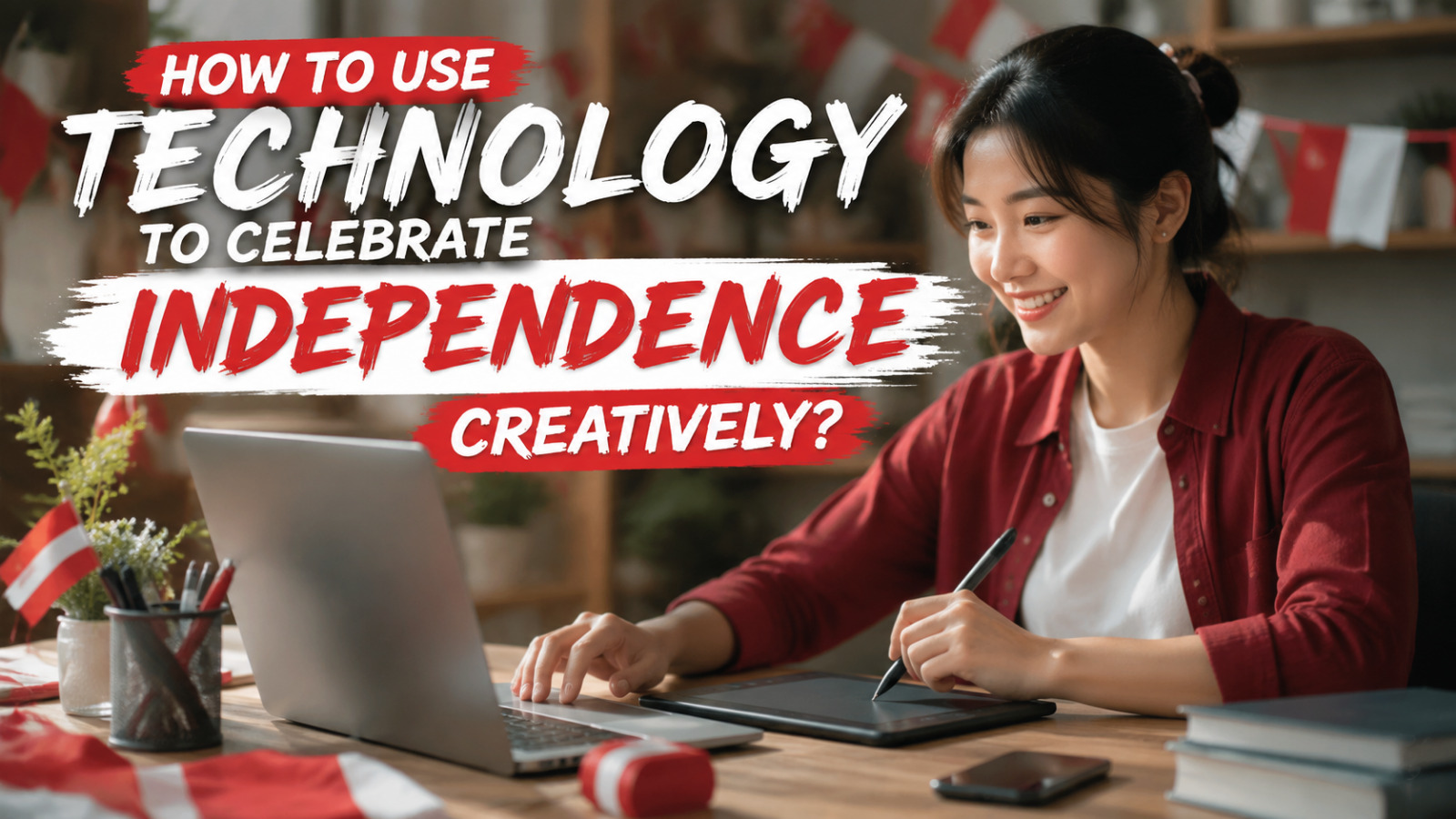 How To Use Technology To Celebrate Independence Creatively?
