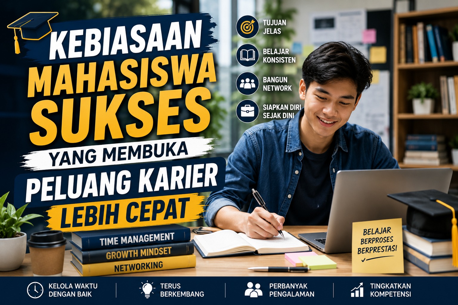 Kebiasaan Mahasiswa Sukses yang Membuka Peluang Karier Lebih Cepat