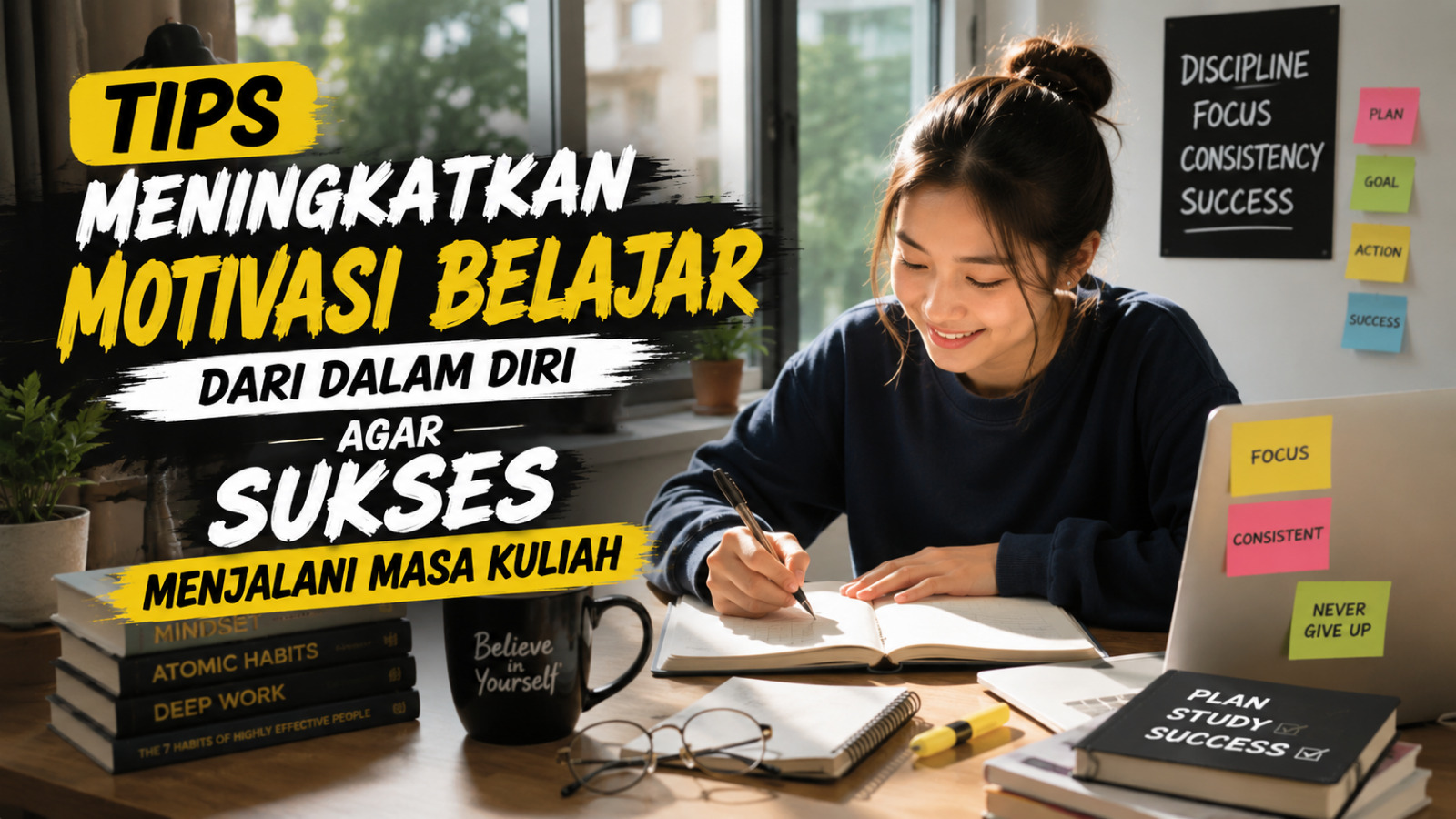 Tips Meningkatkan Motivasi Belajar Dari Dalam Diri Agar Sukses Menjalani Masa Kuliah