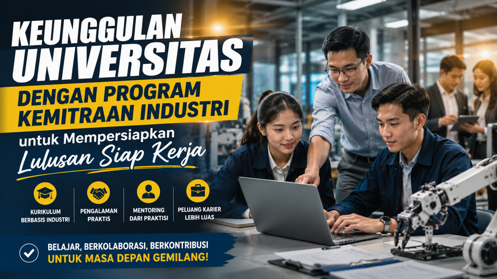 Keunggulan Universitas Dengan Program Kemitraan Industri Untuk Mempersiapkan Lulusan Siap Kerja