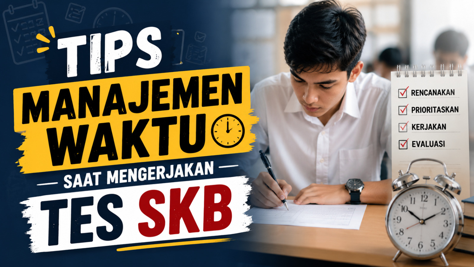Tips Manajemen Waktu Saat Mengerjakan Tes SKB