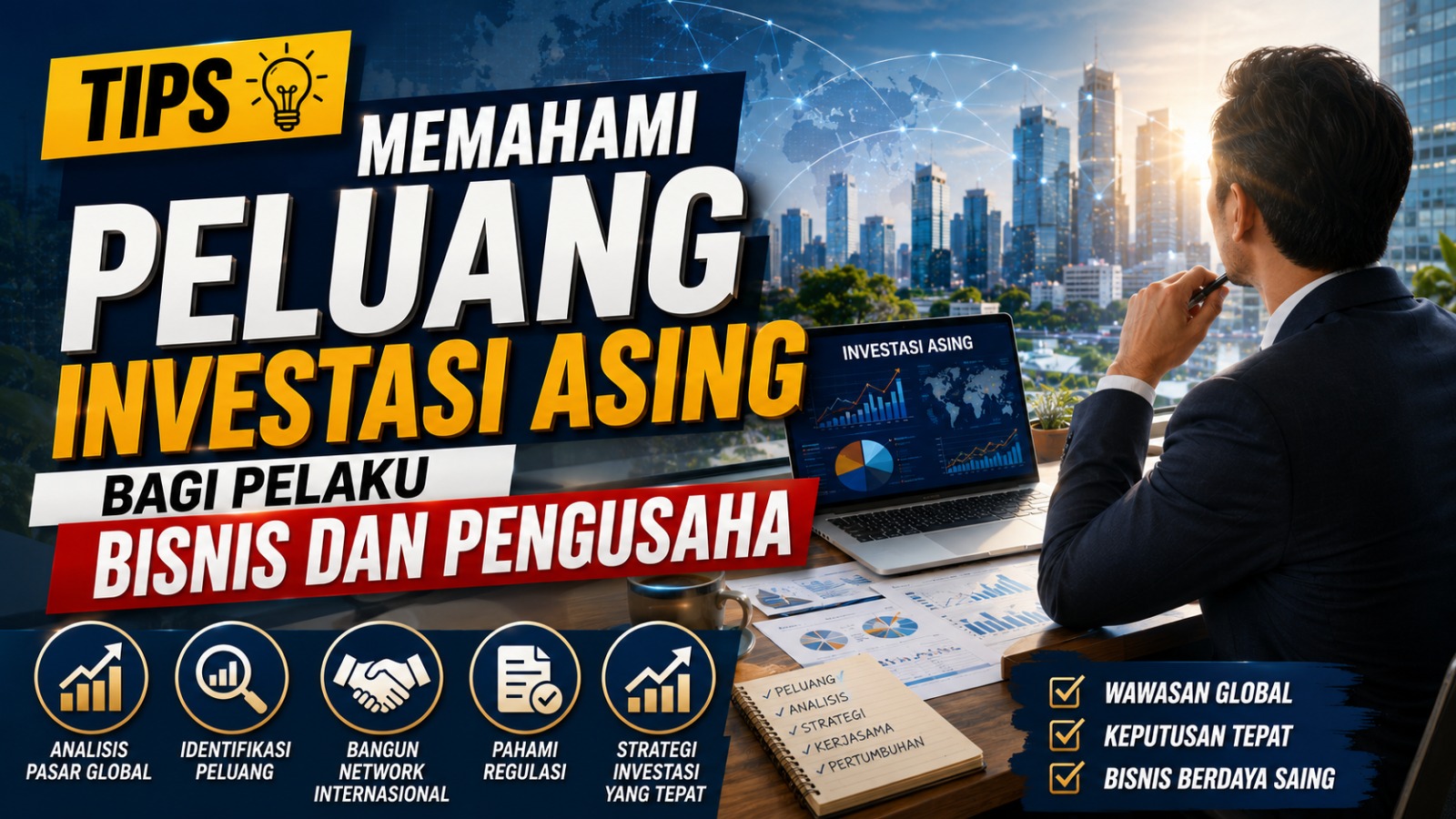 Tips Memahami Peluang Investasi Asing bagi Pelaku Bisnis dan Pengusaha