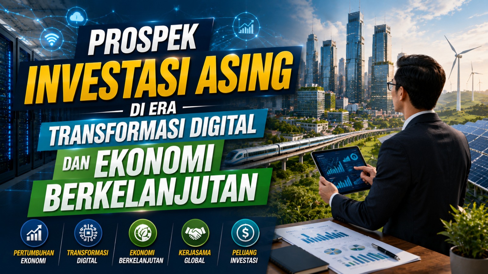 Prospek Investasi Asing di Era Transformasi Digital dan Ekonomi Berkelanjutan