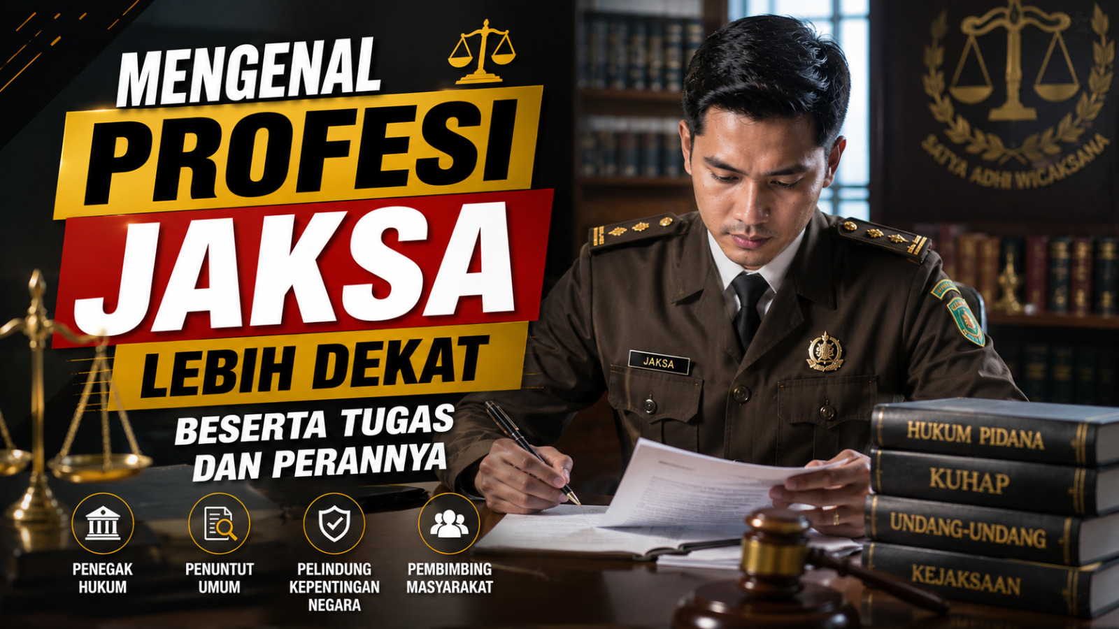 Mengenal Profesi Jaksa Lebih Dekat Beserta Tugas dan Perannya