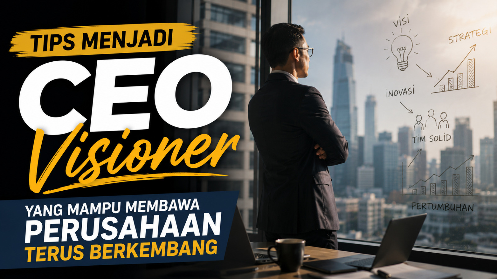 Tips Menjadi CEO Visioner yang Mampu Membawa Perusahaan Terus Berkembang