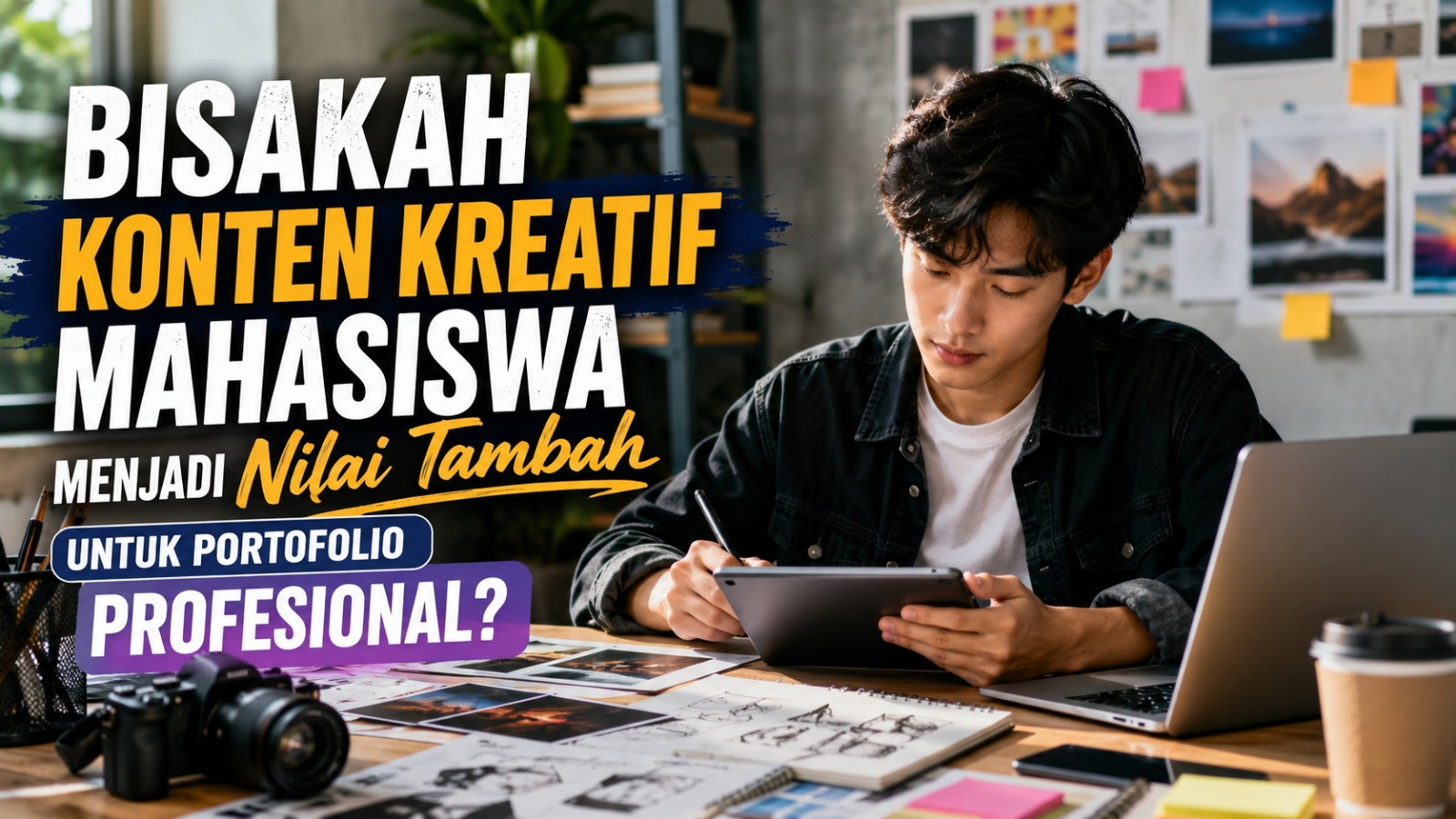 Bisakah Konten Kreatif Mahasiswa Menjadi Nilai Tambah untuk Portofolio Profesional?