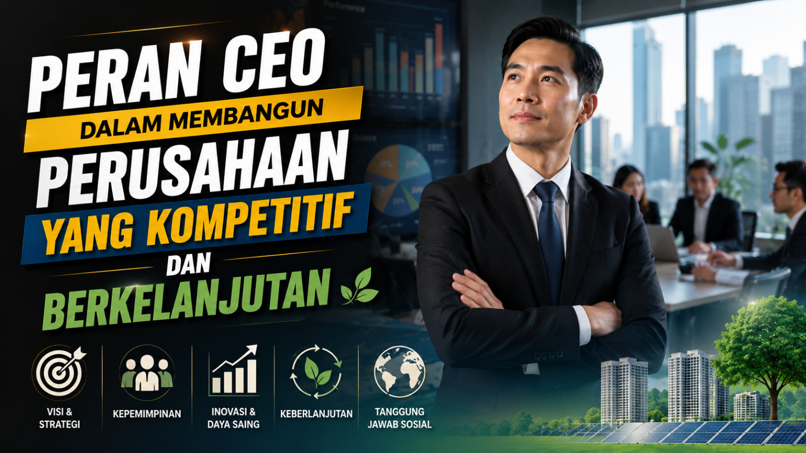 Peran CEO dalam Membangun Perusahaan yang Kompetitif dan Berkelanjutan