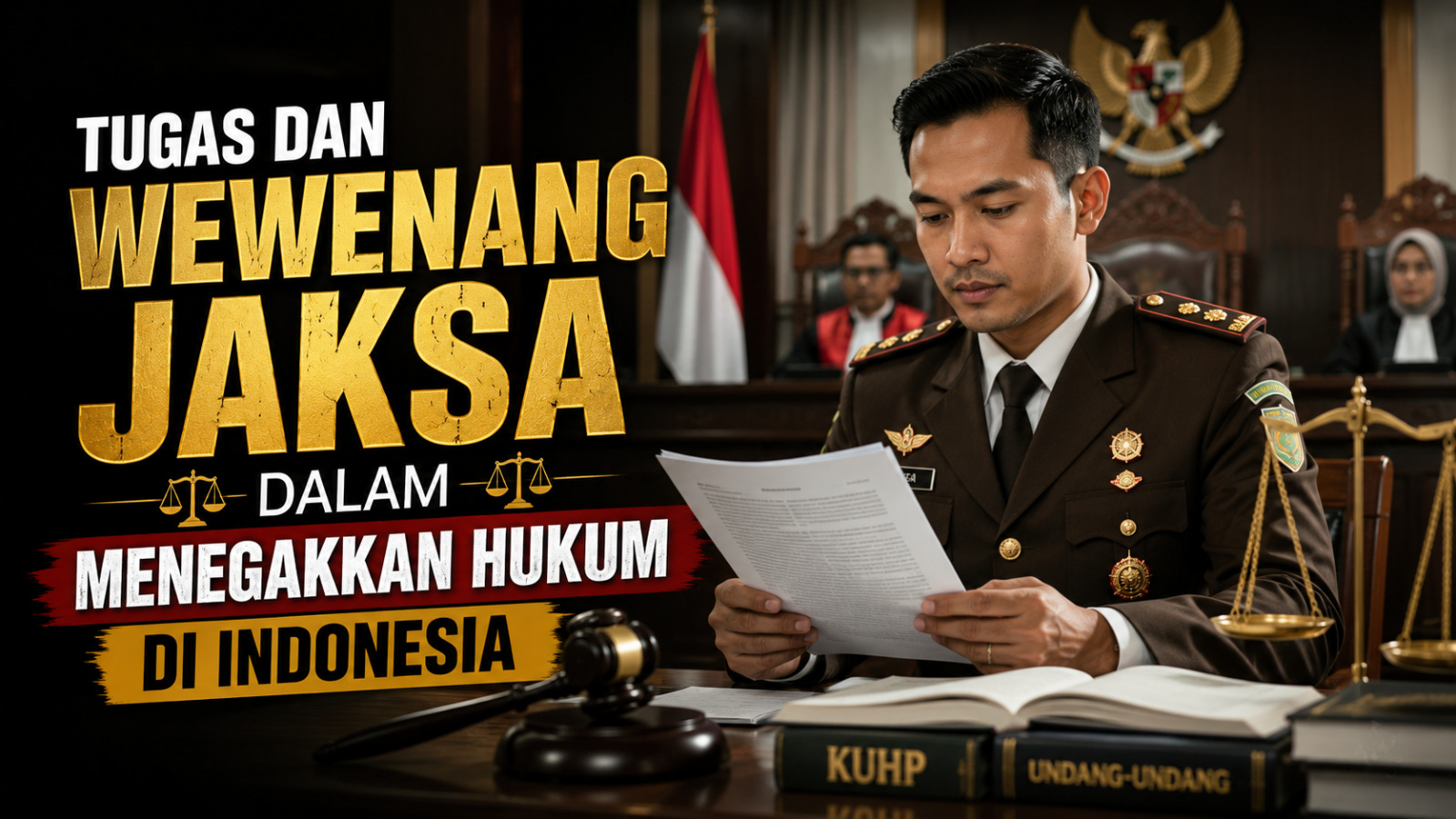 Tugas dan Wewenang Jaksa dalam Menegakkan Hukum di Indonesia
