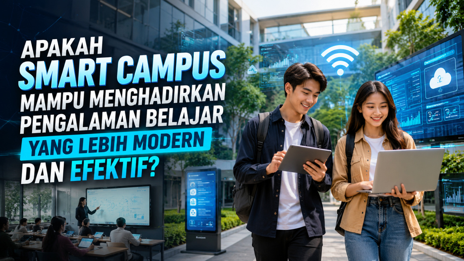Apakah Smart Campus Mampu Menghadirkan Pengalaman Belajar yang Lebih Modern dan Efektif?