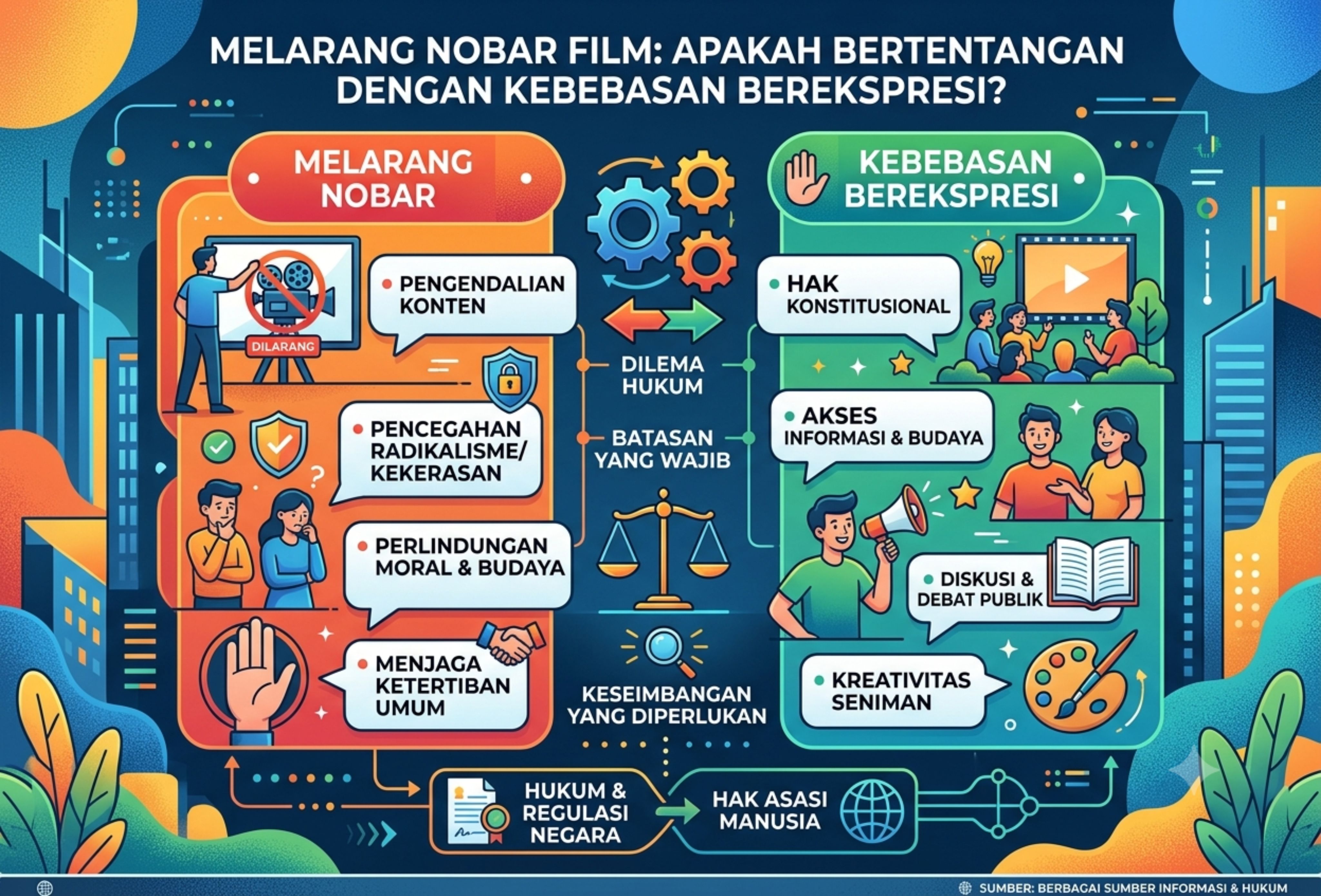 Melarang Nobar Film, Apakah Bertentangan dengan Kebebasan Berekspresi?