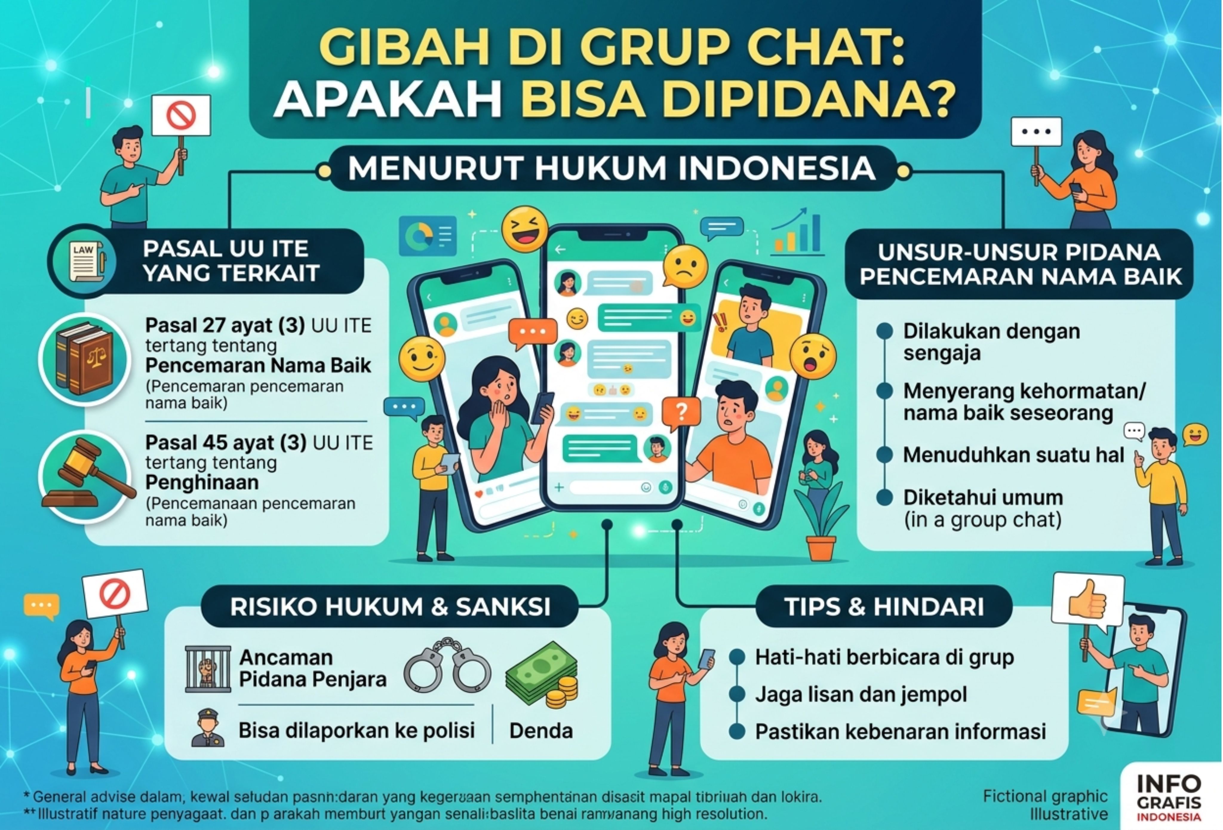 Gibah di Grup Chat Apakah Bisa Dipidana?