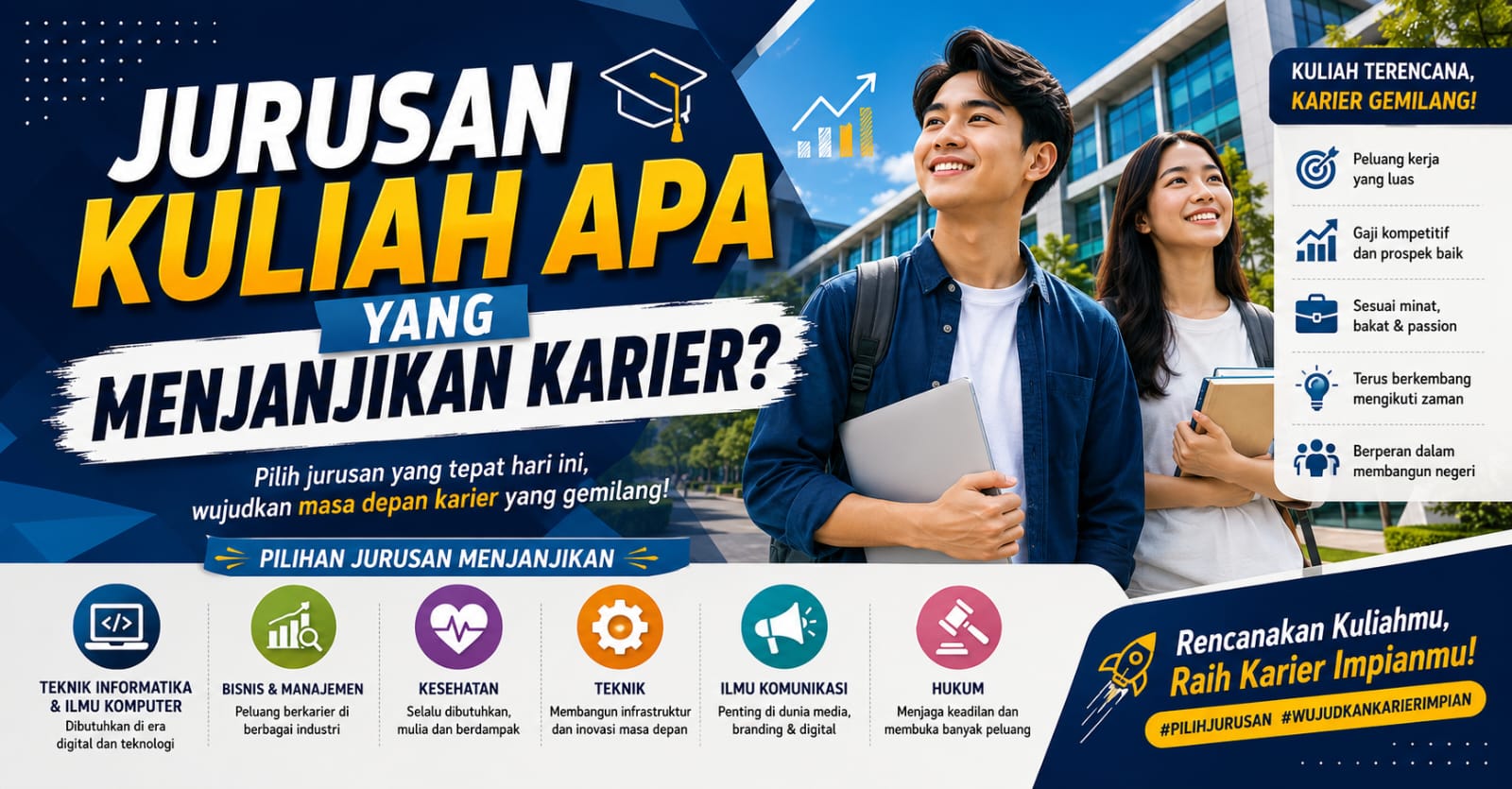 Jurusan Kuliah Apa yang Menjanjikan Karier?