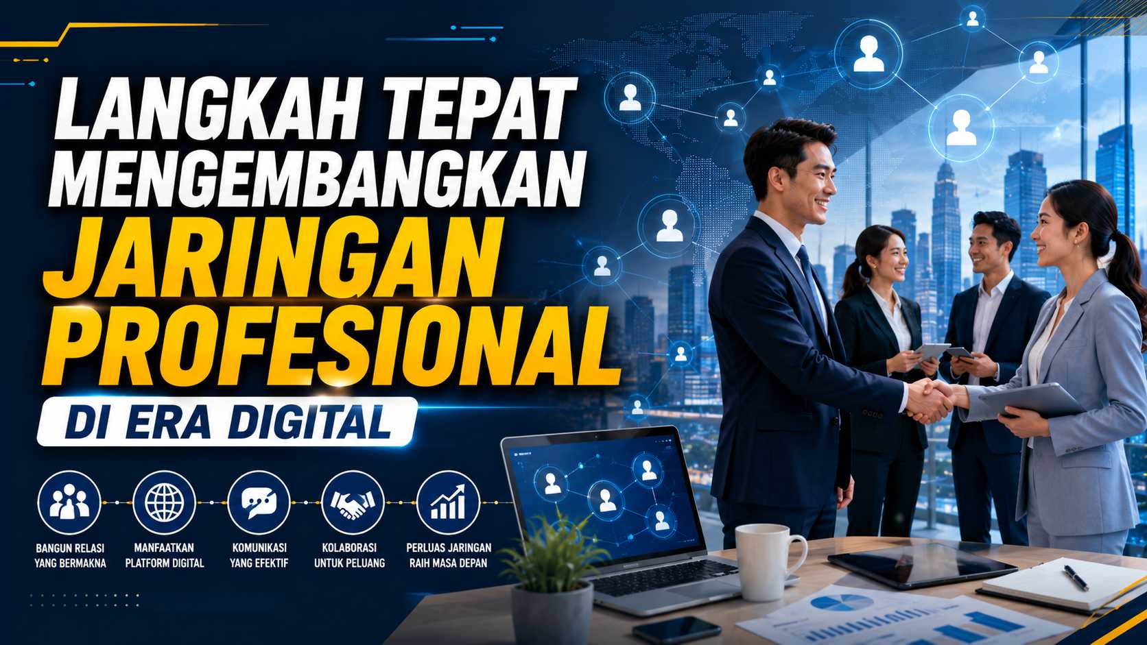Langkah Tepat Mengembangkan Jaringan Profesional di Era Digital