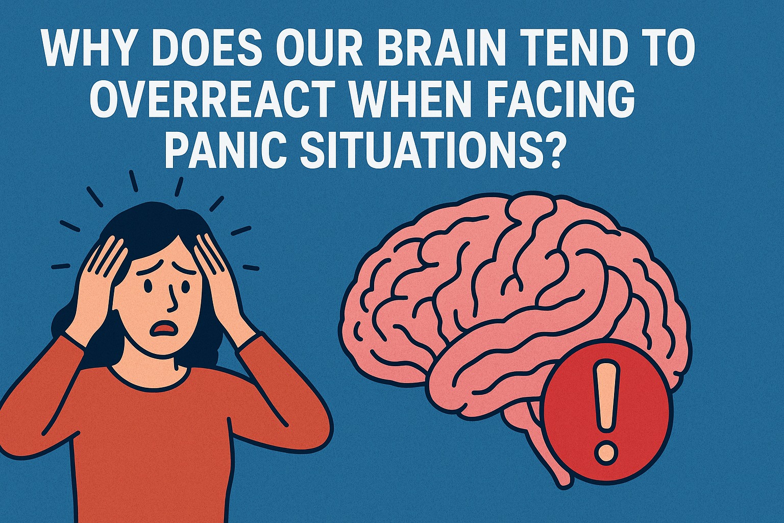 Why Does Our Brain Tend to Overreact When Facing Panic Situations?