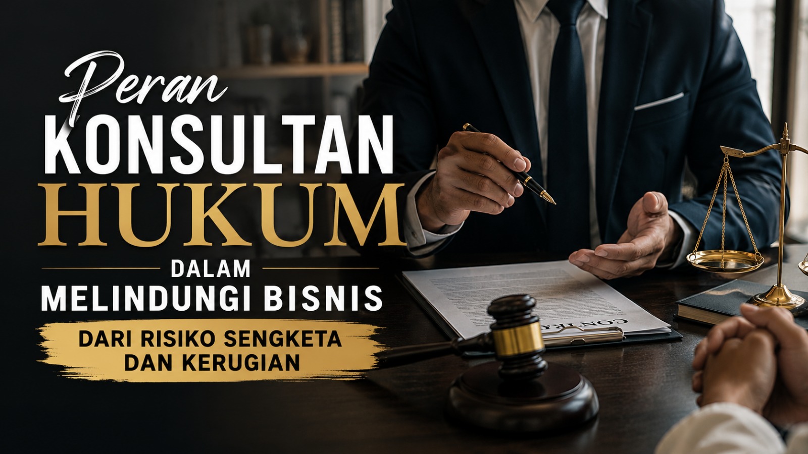 Peran Konsultan Hukum dalam Melindungi Bisnis dari Risiko Sengketa dan Kerugian