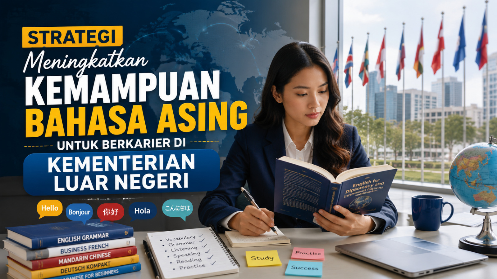 Strategi Meningkatkan Kemampuan Bahasa Asing Untuk Berkarier Di Kementerian Luar Negeri