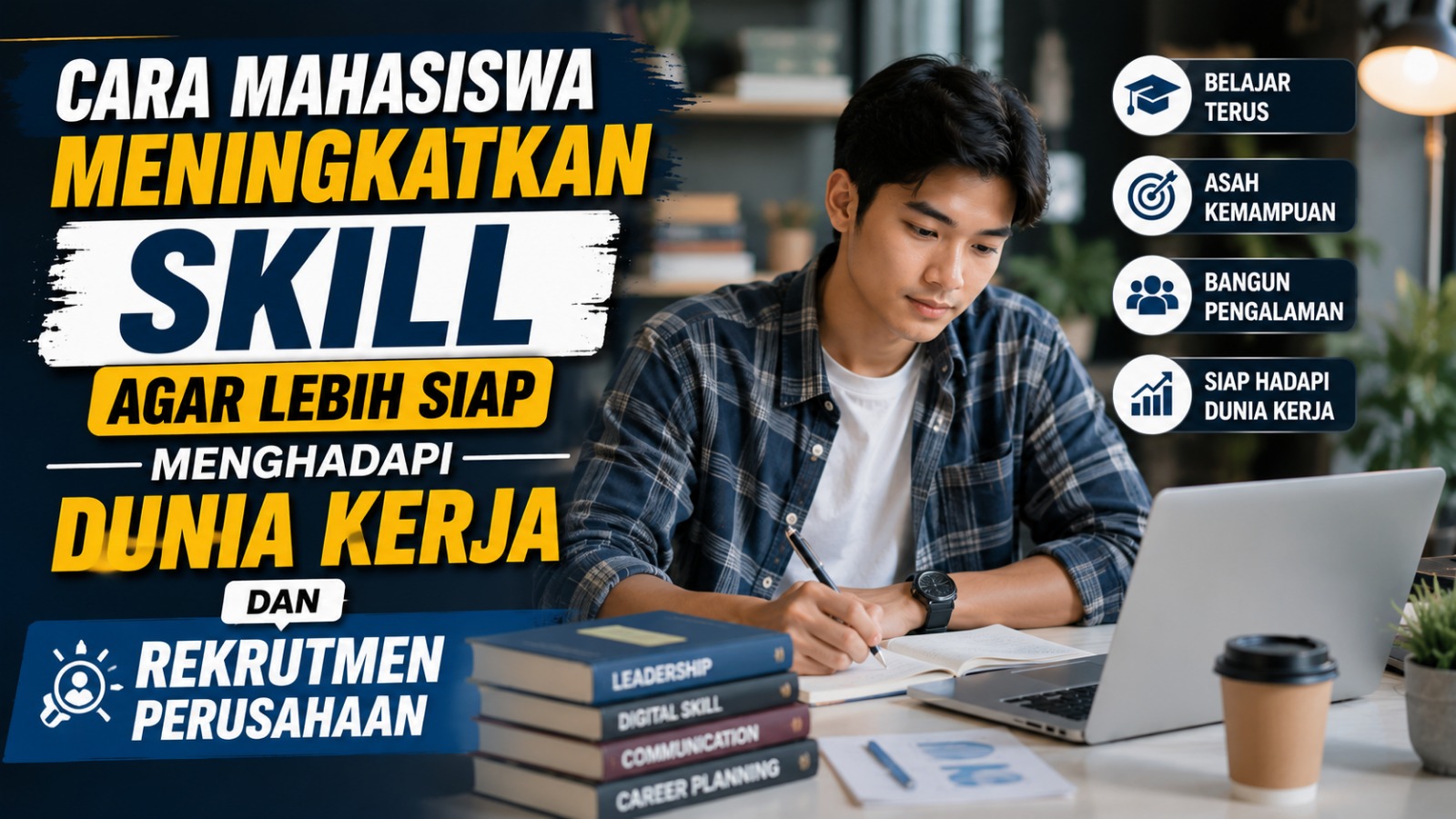 Cara Mahasiswa Meningkatkan Skill agar Lebih Siap Menghadapi Dunia Kerja dan Rekrutmen Perusahaan