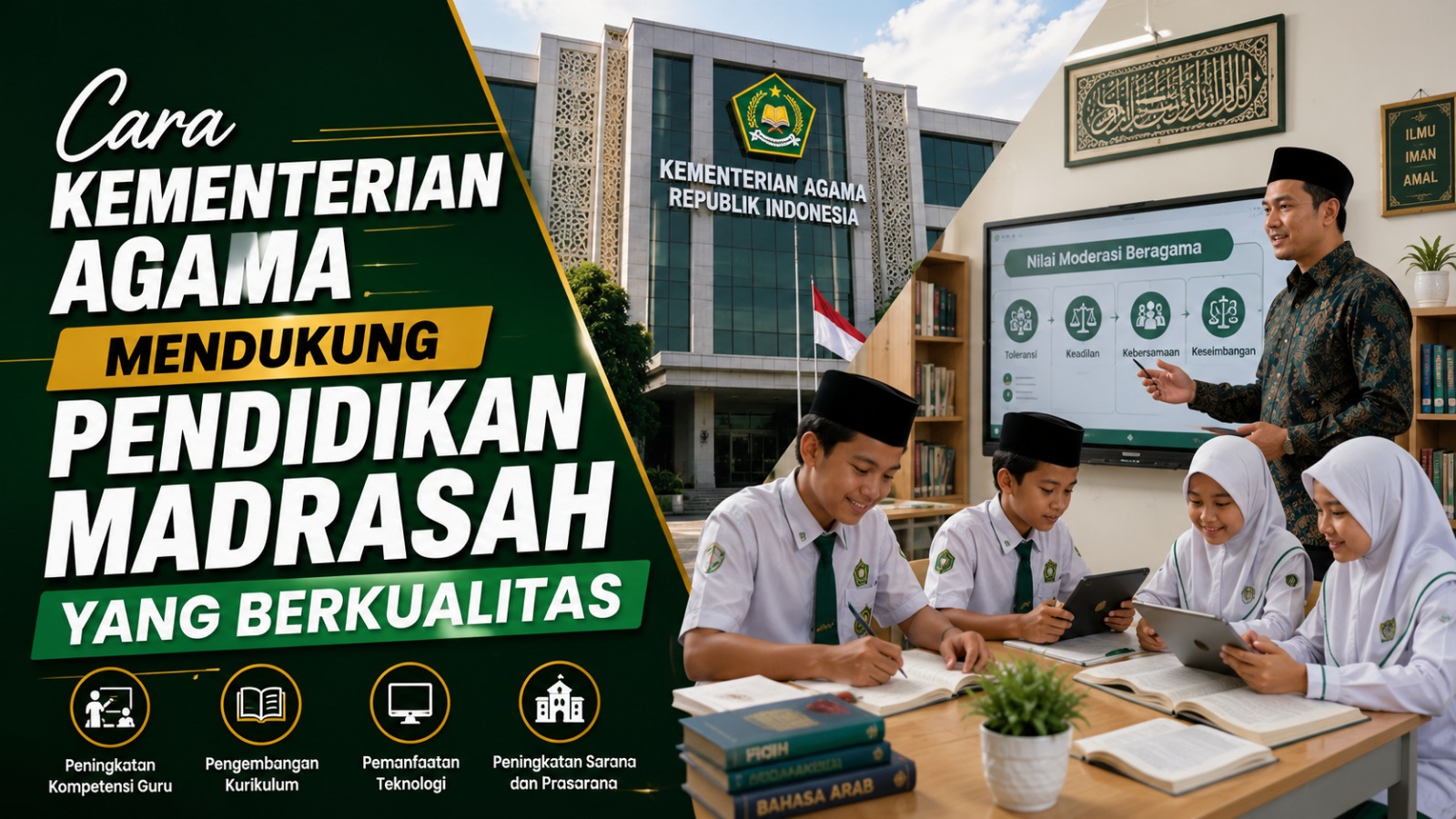 Cara Kementerian Agama Mendukung Pendidikan Madrasah yang Berkualitas