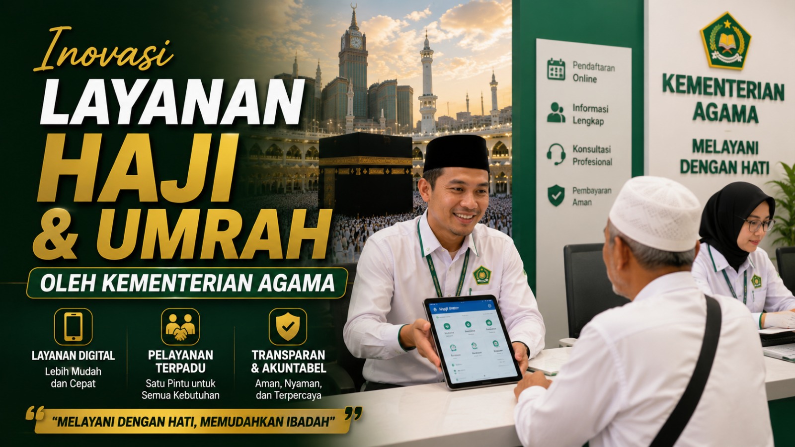 Inovasi Layanan Haji dan Umrah oleh Kementerian Agama