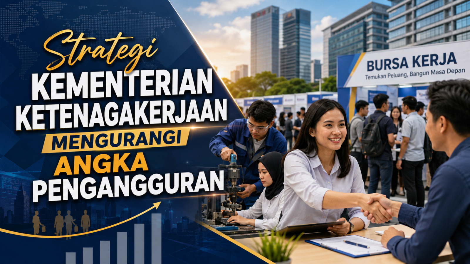 Strategi Kementerian Ketenagakerjaan Mengurangi Angka Pengangguran