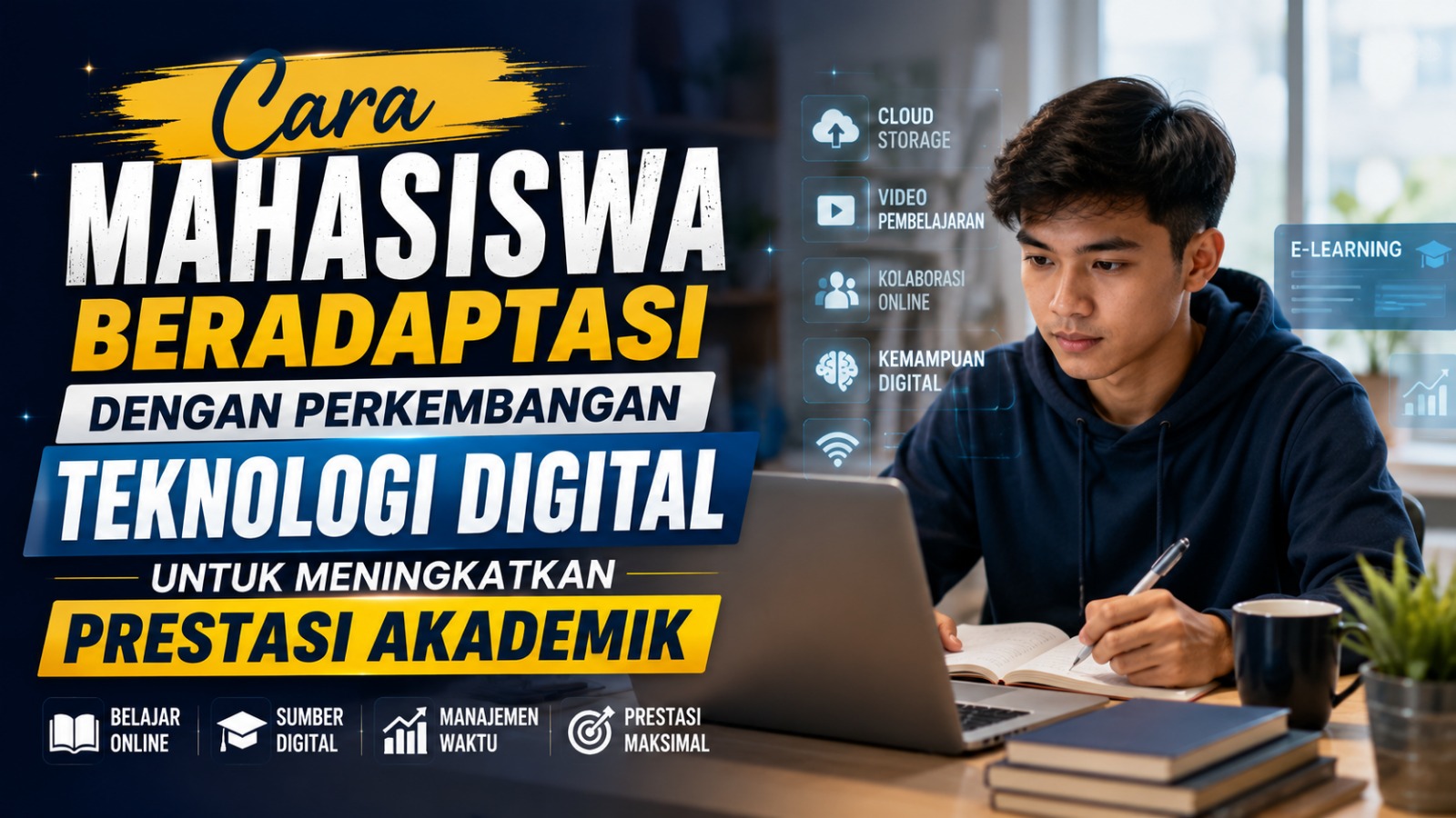 Cara Mahasiswa Beradaptasi dengan Perkembangan Teknologi Digital untuk Meningkatkan Prestasi Akademik