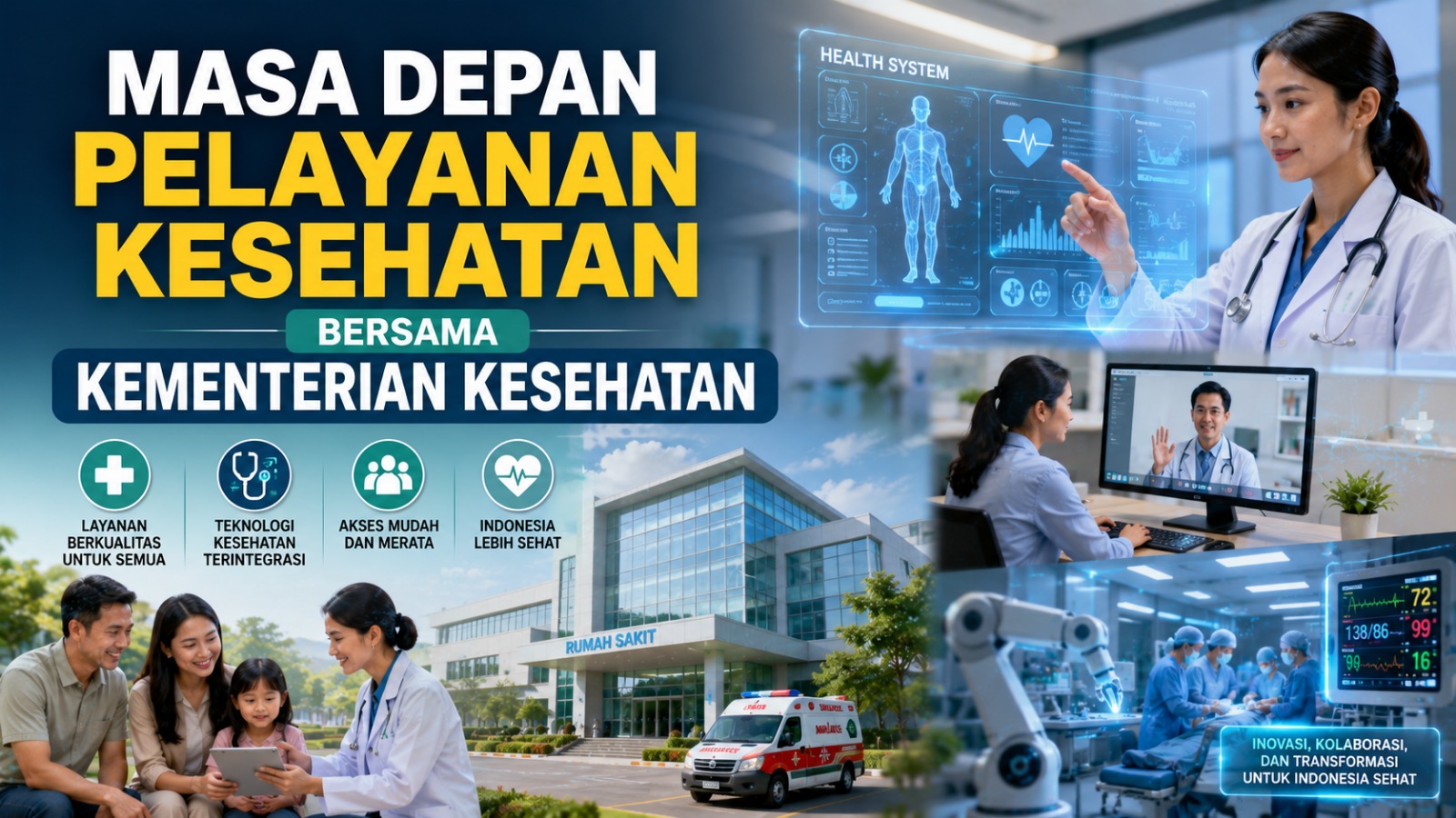 Masa Depan Pelayanan Kesehatan Bersama Kementerian Kesehatan