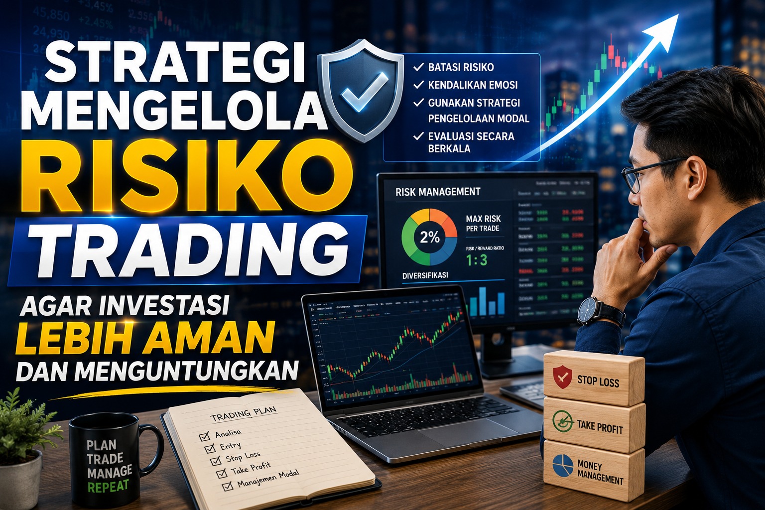 Strategi Mengelola Risiko Trading agar Investasi Lebih Aman dan Menguntungkan