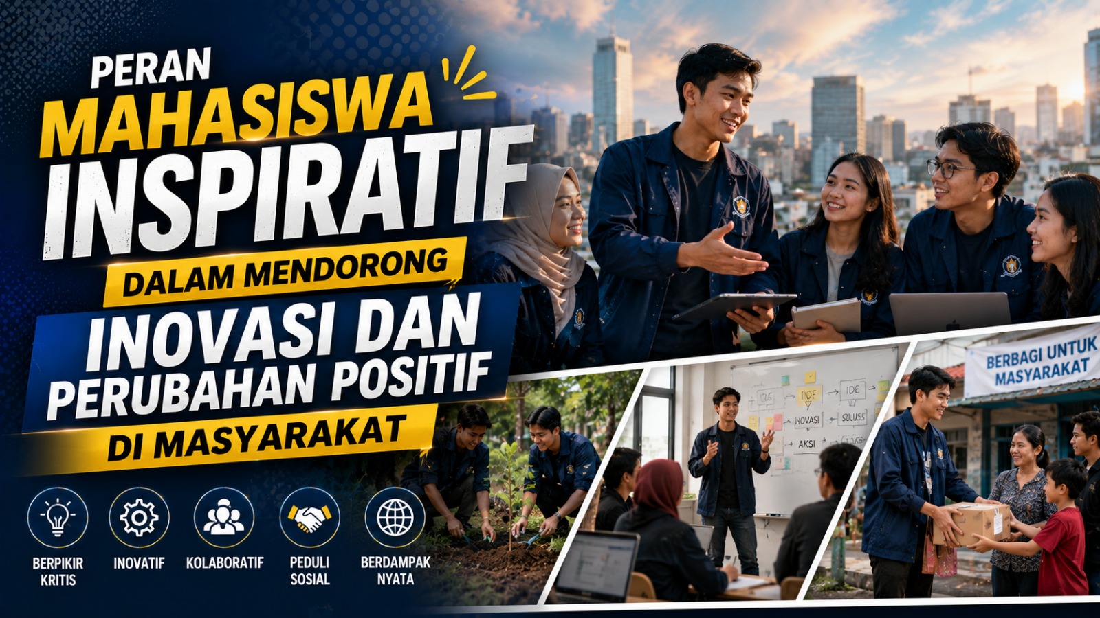 Peran Mahasiswa Inspiratif dalam Mendorong Inovasi dan Perubahan Positif di Masyarakat