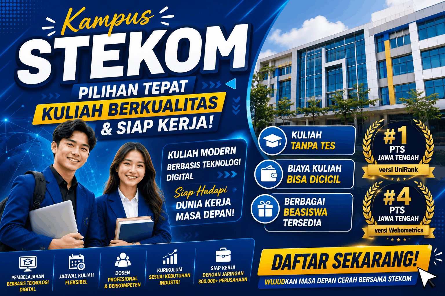 Universitas STEKOM Pilihan Tepat untuk Kuliah Berkualitas dan Siap Kerja