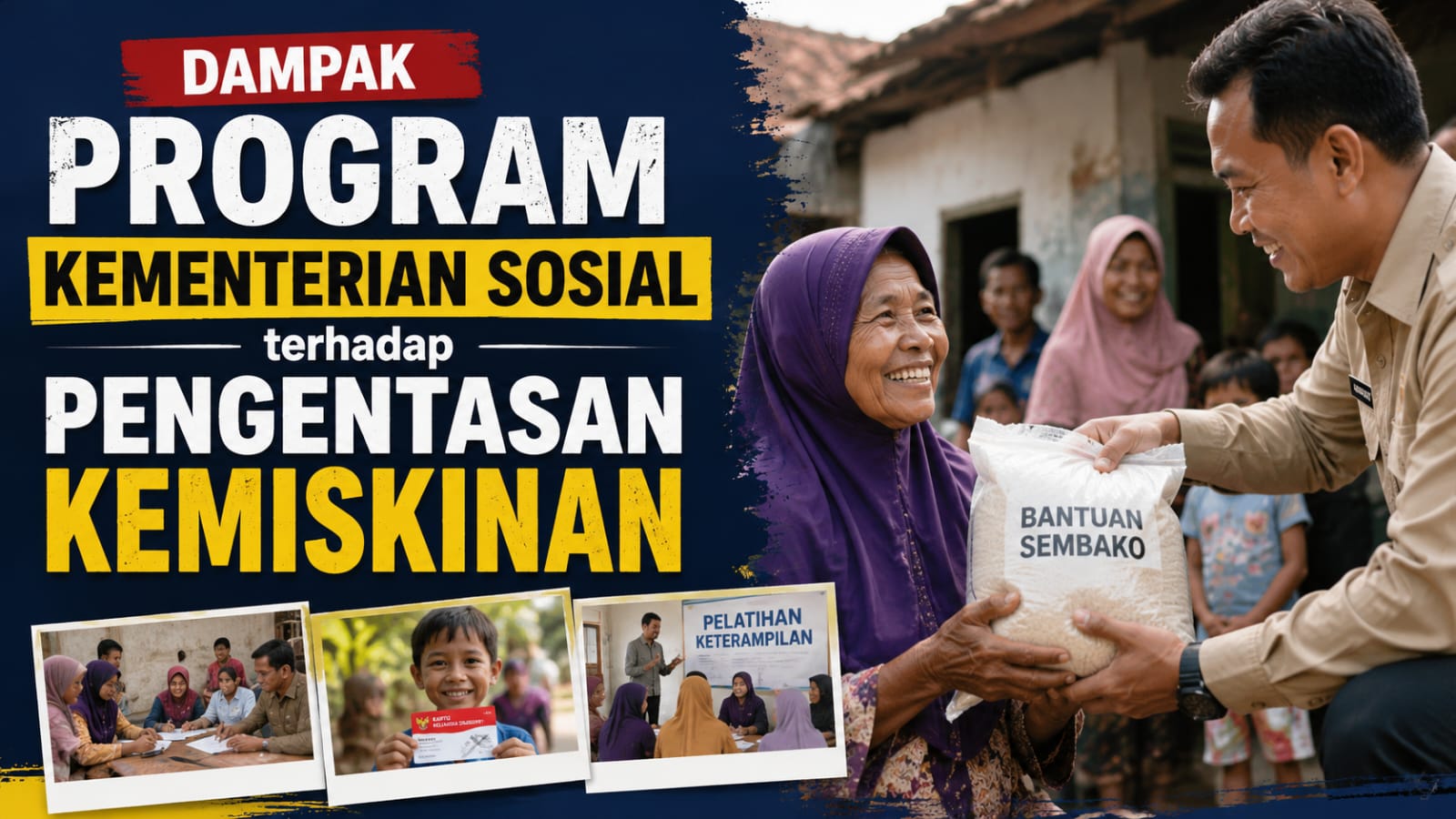 Dampak Program Kementerian Sosial terhadap Pengentasan Kemiskinan