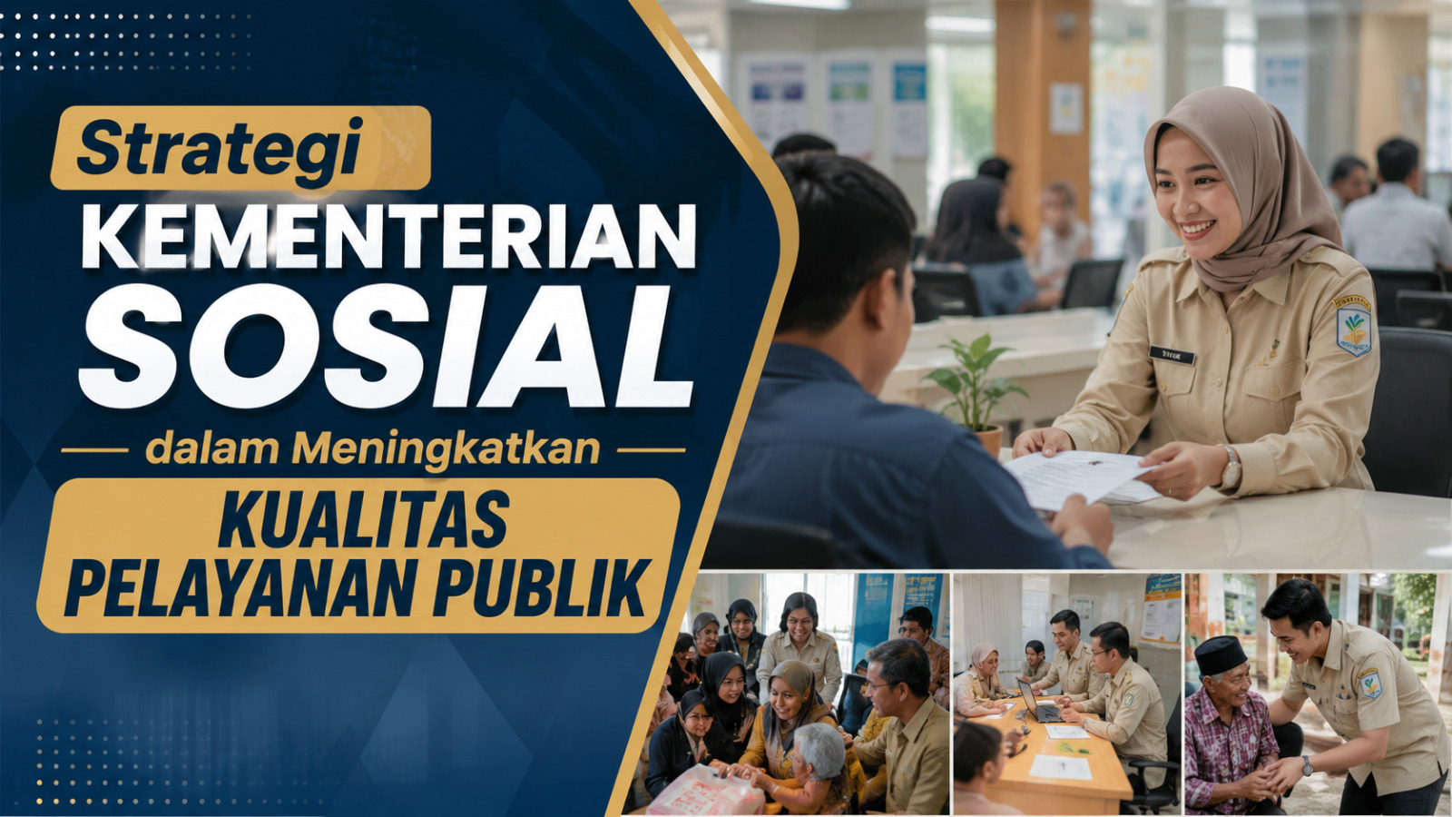 Strategi Kementerian Sosial dalam Meningkatkan Kualitas Pelayanan Publik