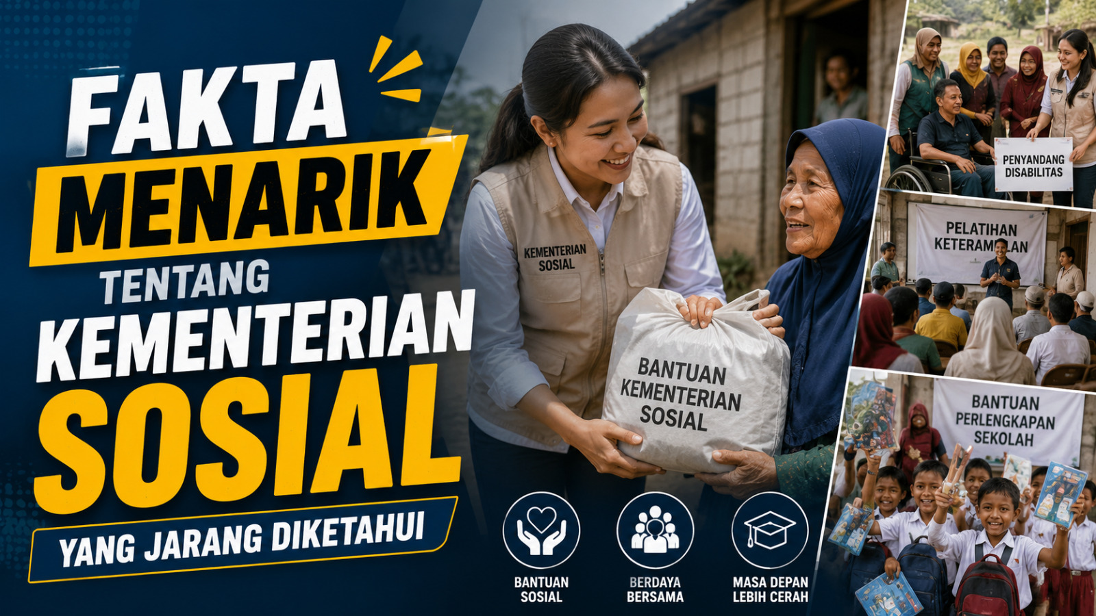 Fakta Menarik tentang Kementerian Sosial yang Jarang Diketahui