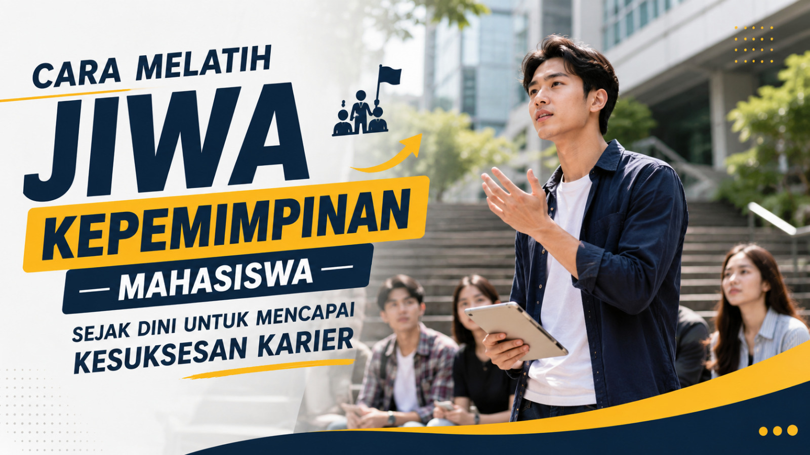 Cara Melatih Jiwa Kepemimpinan Mahasiswa Sejak Dini Untuk Mencapai Kesuksesan Karier