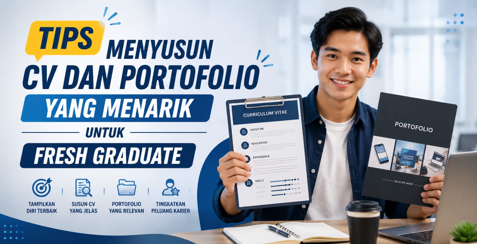 Tips Menyusun CV dan Portofolio Yang Menarik Untuk Fresh Graduate?