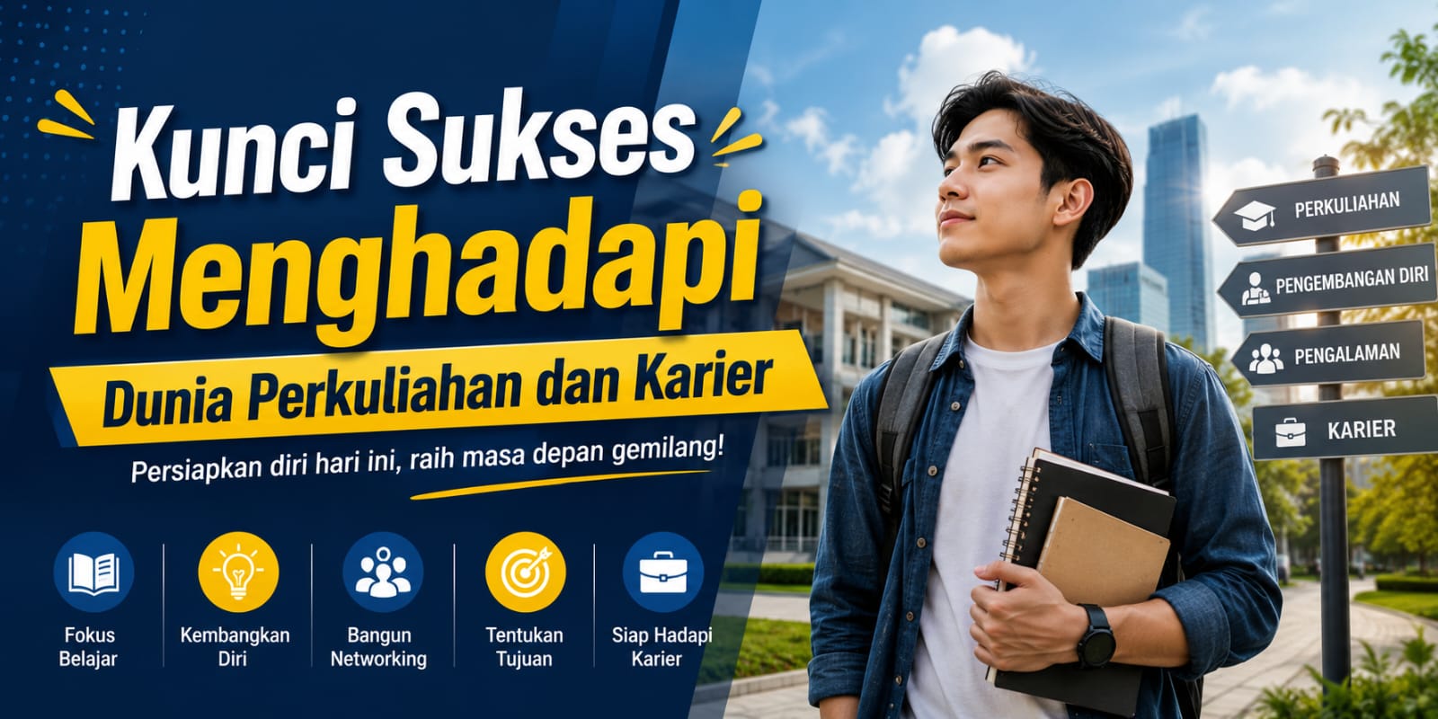 Kunci Sukses Menghadapi Dunia Perkuliahan Dan Karier