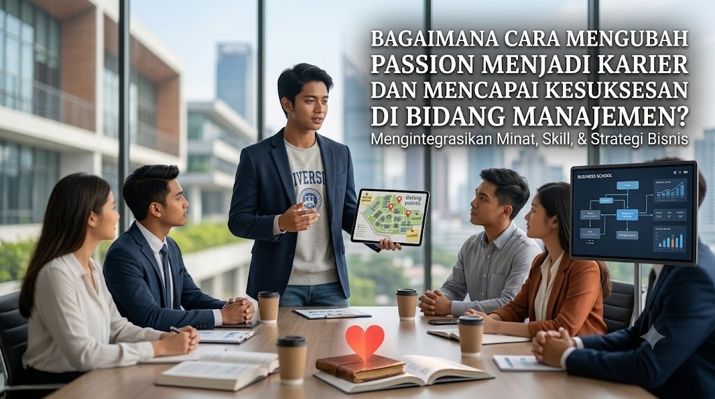 Bagaimana Cara Mengubah Passion Menjadi Karier Dan Mencapai Kesuksesan Di Bidang Manajemen?