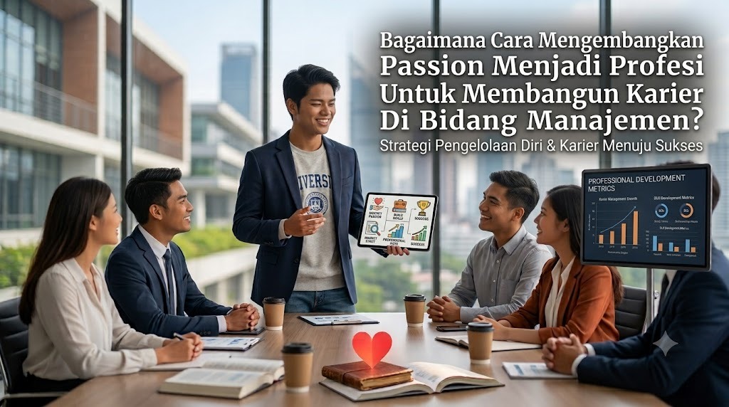 Bagaimana Cara Mengembangkan Passion Menjadi Profesi Untuk Membangun Karier Di Bidang Manajemen?