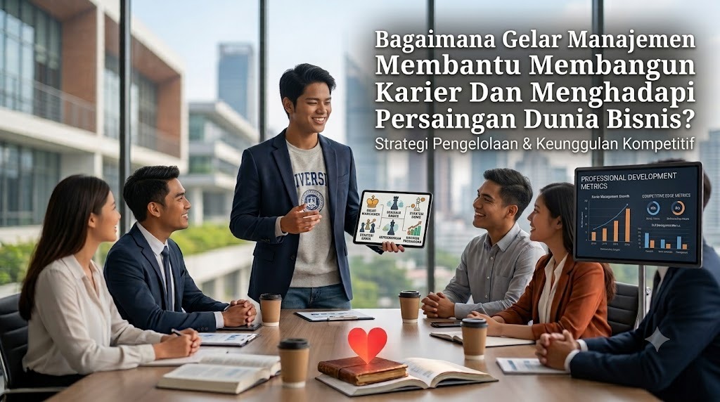 Bagaimana Gelar Manajemen Membantu Membangun Karier Dan Menghadapi Persaingan Dunia Bisnis?