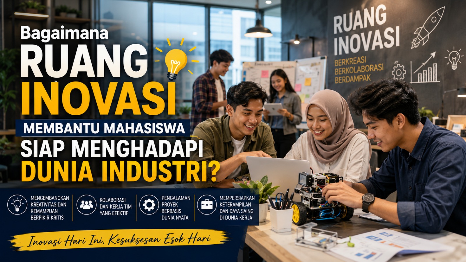 Bagaimana Ruang Inovasi Membantu Mahasiswa Siap Menghadapi Dunia Industri?