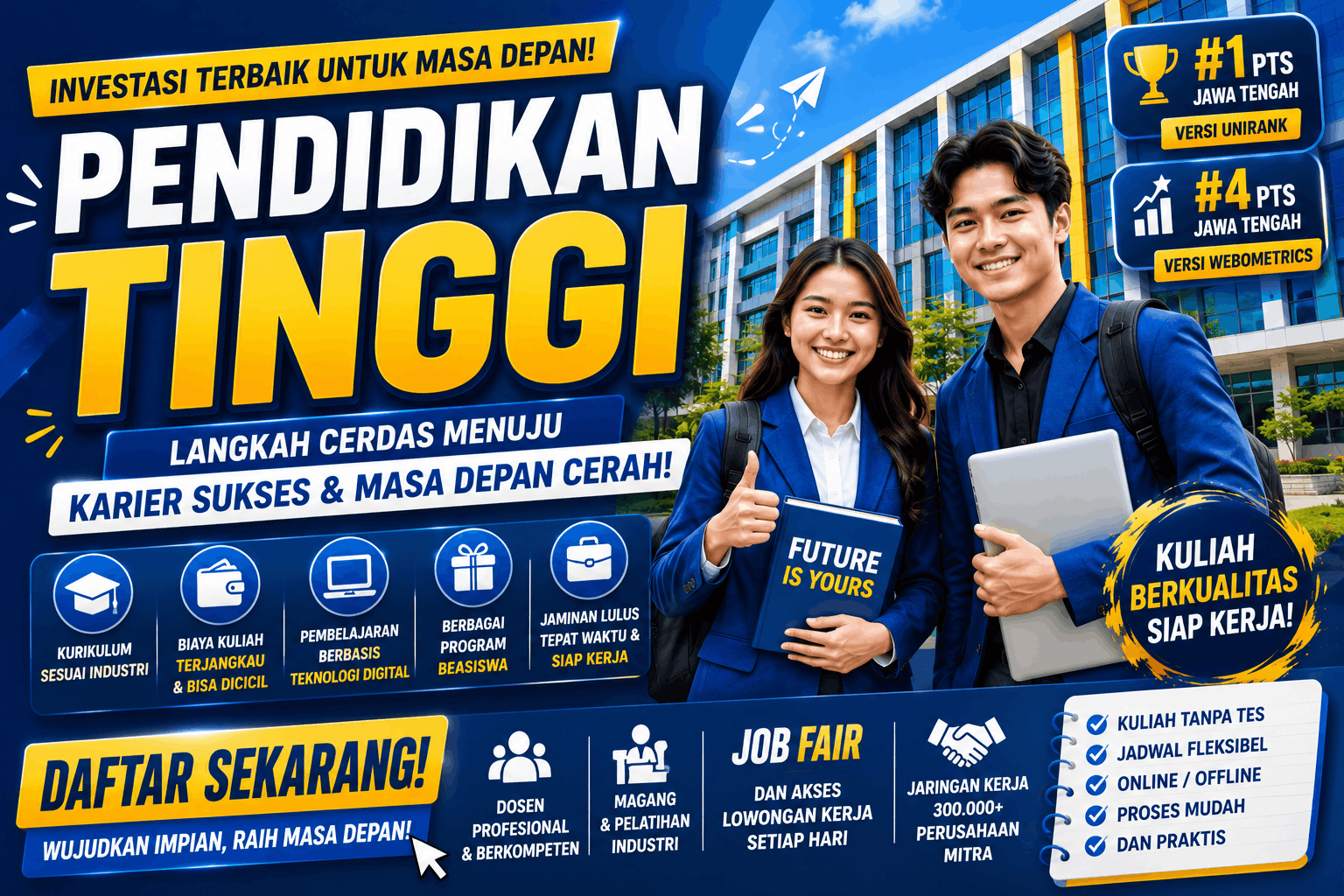 Pendidikan Tinggi 2026 Investasi Terbaik untuk Masa Depan Bersama UNIVERSITAS STEKOM