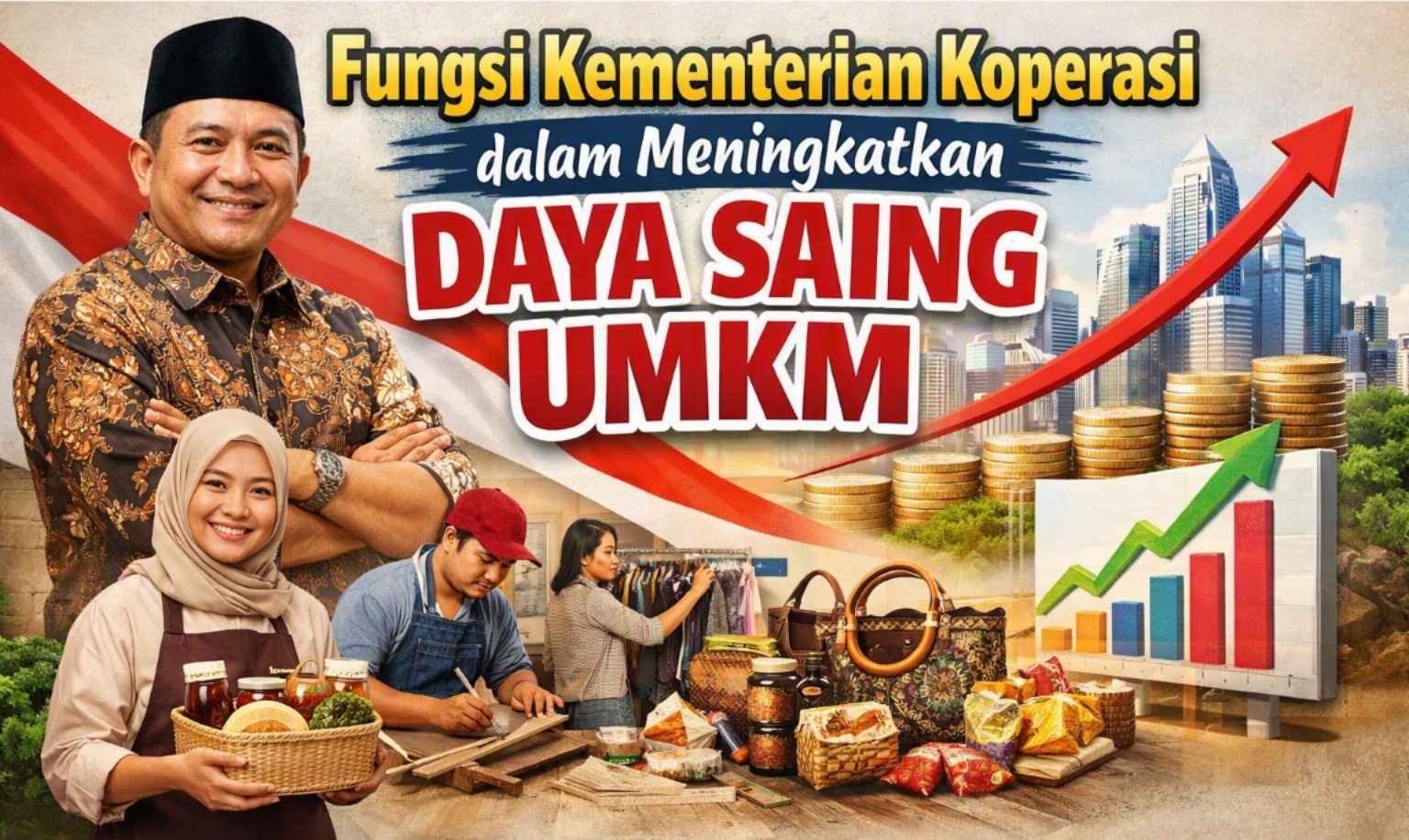 Fungsi Kementerian Koperasi dalam Meningkatkan Daya Saing UMKM