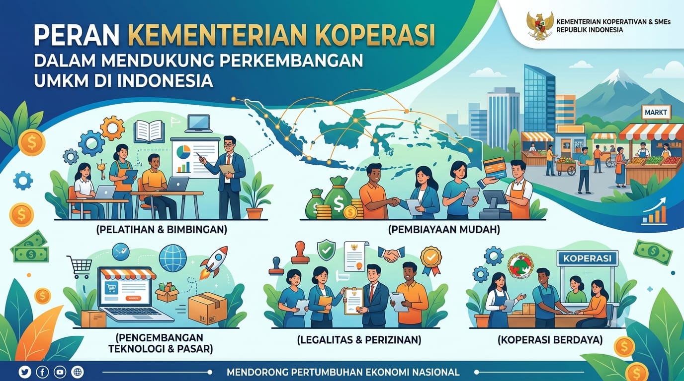 Peran Kementerian Koperasi dalam Mendukung Perkembangan UMKM di Indonesia