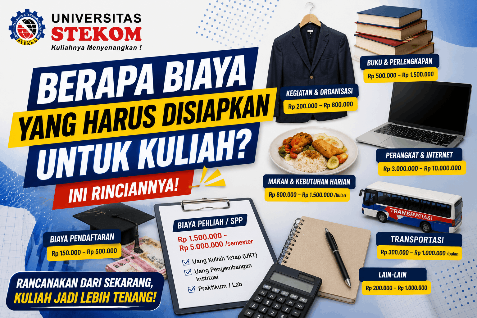 Berapa Biaya yang Harus Disiapkan untuk Kuliah? Ini Rinciannya