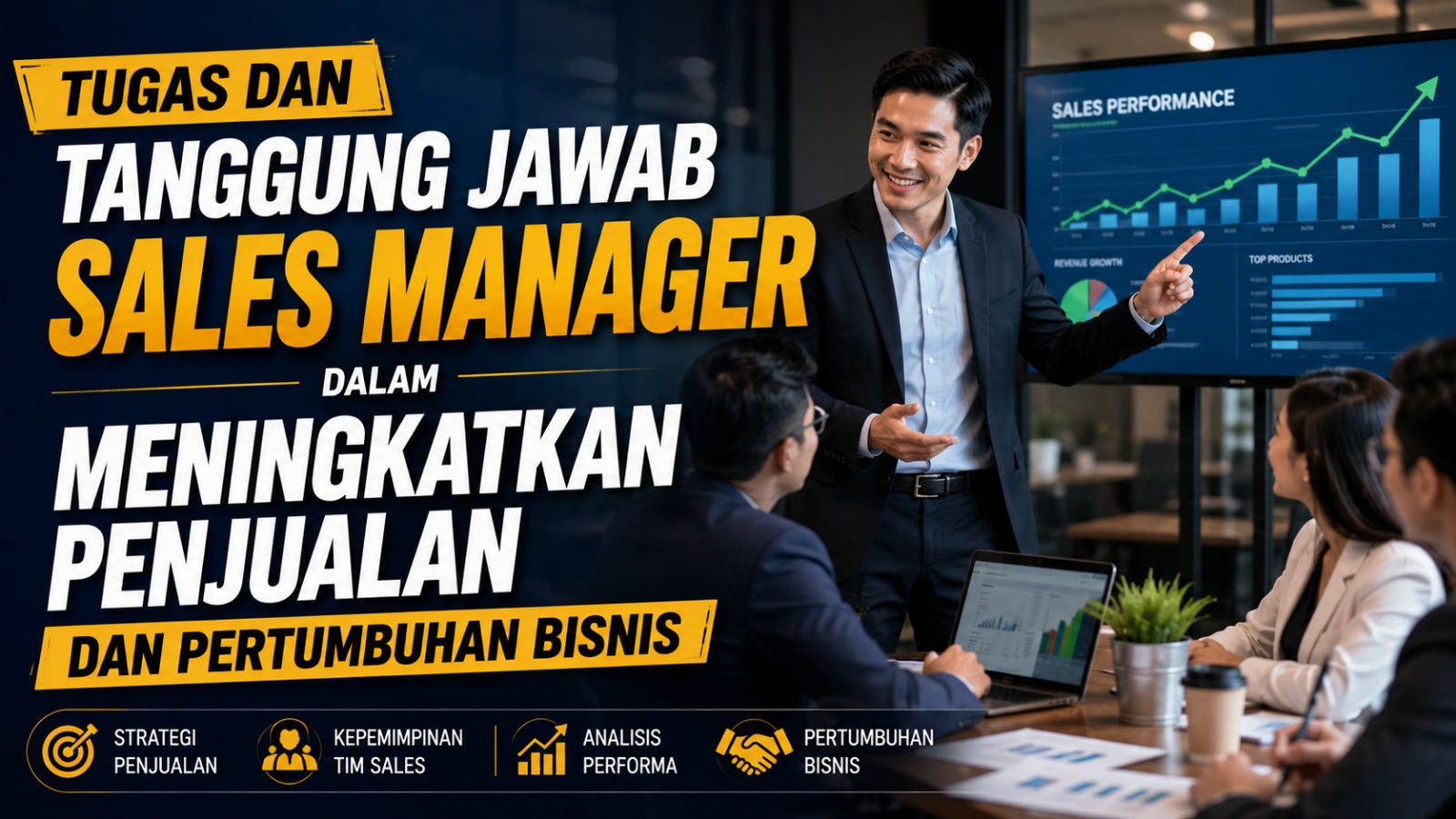 Tugas dan Tanggung Jawab Sales Manager dalam Meningkatkan Penjualan dan Pertumbuhan Bisnis