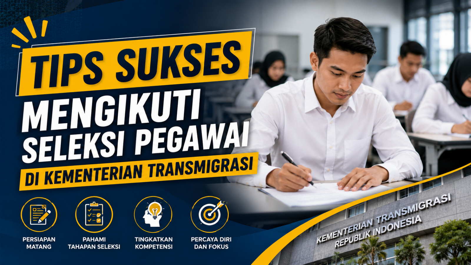 Tips Sukses Mengikuti Seleksi Pegawai Di Kementerian Transmigrasi